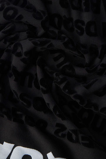 Dsquared2 Плажна Кърпа Черна
