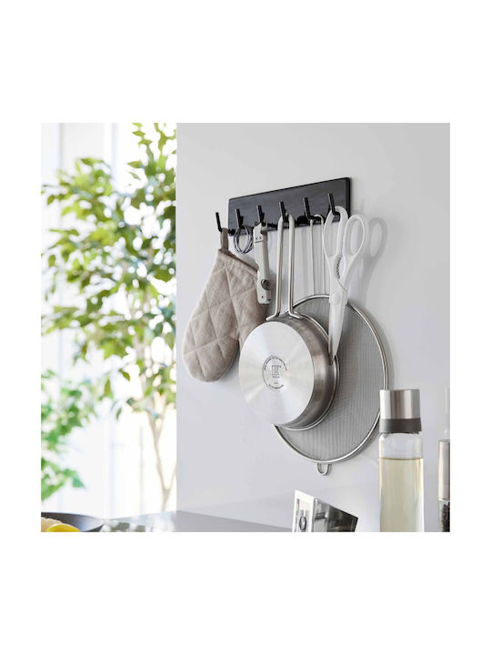 Yamazaki Wall Shelf Inox 25x6cm Black