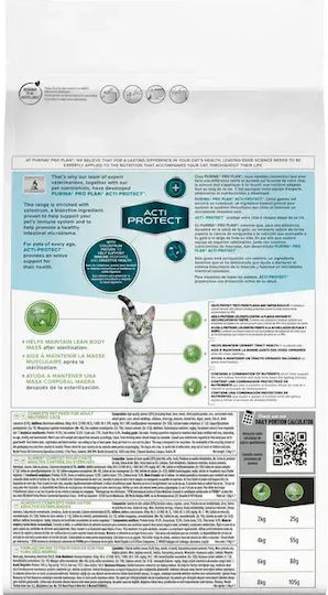Pro Plan Dry Food for Neutered Cats with Salmon 1.5kg