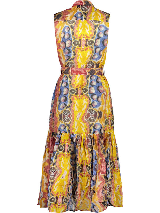 Summer Midi Shirt Dress Tutti Fruti