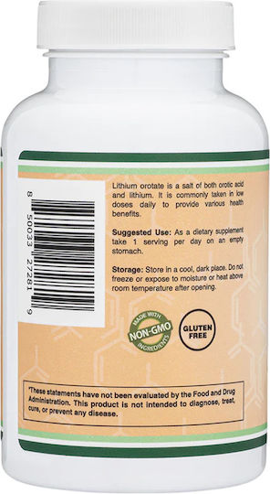Double Wood Orotate 5mg 210 Capsules