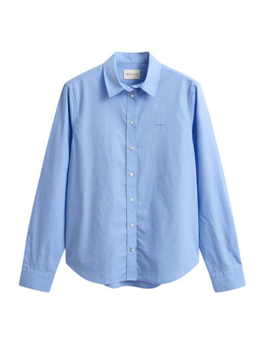 Long Sleeve Women's Shirt Light Blue