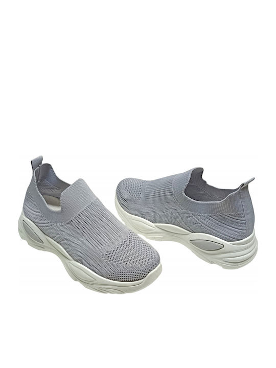 Γυναικεία Slip-On Γκρι