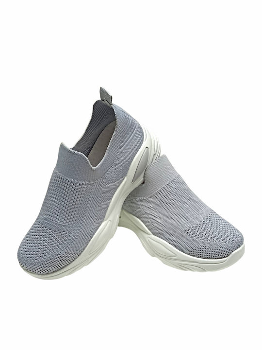 Γυναικεία Slip-On Γκρι