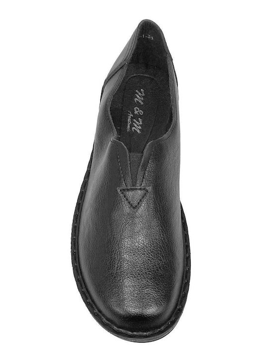 Damen Slip-Ons 61 Schwarz 38