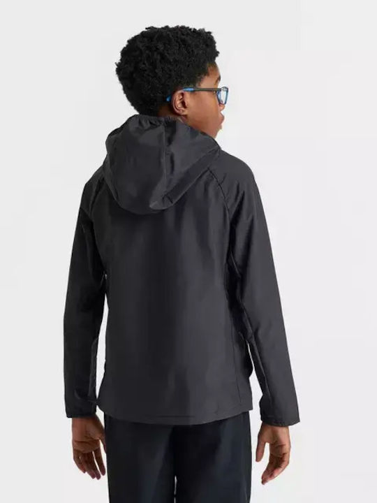 Athletic Kids Jacket Black Repel Miler