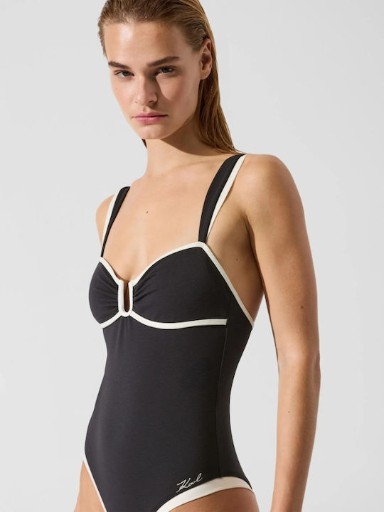 One Piece Swimsuit Black
