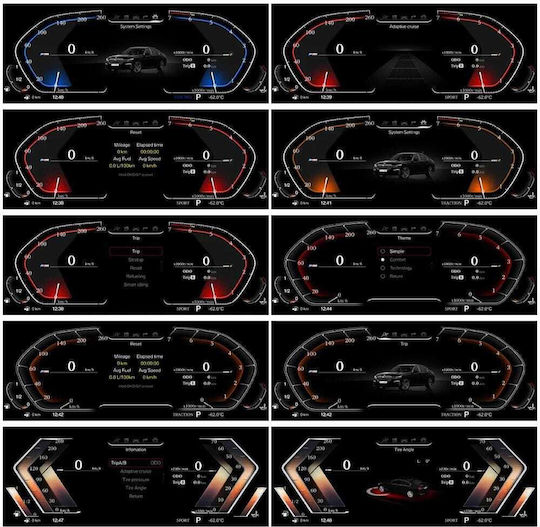 Digital IQ DDD 947_DC 11in Цифров Клъстер BMW 1 Series E87-E88 Мод 2004-2011