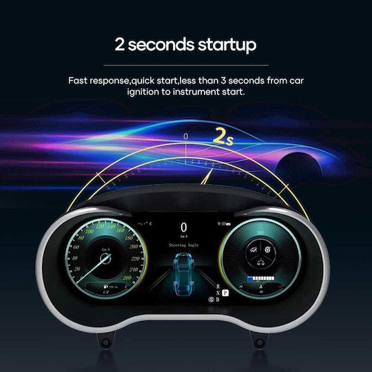 Digital Iq Ddd 984_dc 12.3in Digital Cluster Mercedes C Class W204 Mod 2008-2011