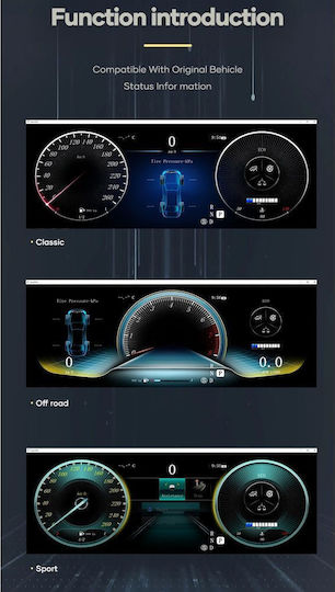 Digital Iq Dgu 984_dc 12.3in Digital Cluster Mercedes C Class W204 Mod 2008-2011 Ntg4.0