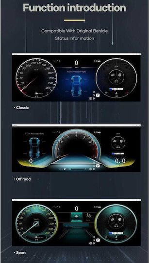 Digital Iq Ddd 991_dc 12.3in Digital Cluster Mercedes E Class W212 Mod 2009-2011 Ntg 4.0
