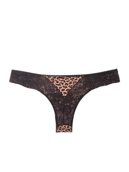 Cotton Women's Brazil With Brown Lace