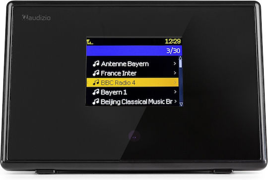 Audizio Turin Επιτραπέζιο Ραδιόφωνο Ρεύματος DAB+ με Bluetooth Μαύρο
