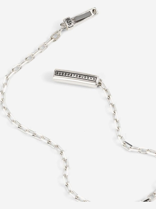 Buddha to Buddha Women's Bracelet with Infinity Design in Silver 21cm