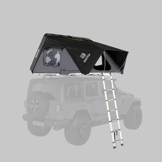 iKamper Skycamp 3.0 Car Camping Tent Black with Double Cloth 4 Seasons for 4 People 213x196x122cm