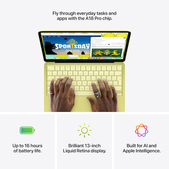 Apple MacBook Neo 13" IPS Retina Display (A18 Pro-6‑Core/8GB/512GB SSD/5‑Core GPU) Indigo (GR Keyboard)