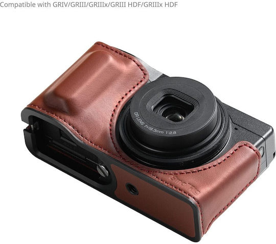 Smallrig Leather Half-case Wrist Strap Ricoh Gr Iv Red