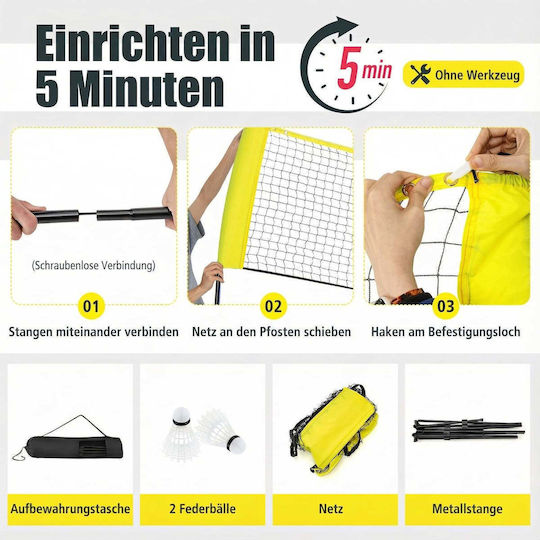 Costway Φιλέ Badminton