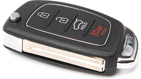 Ключ за Кола за Hyundai i10 / i20 / i30 / Santa Fe / i40 / iX35 / Tucson / Sonata