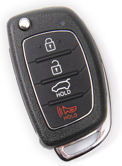 Ключ за Кола за Hyundai i10 / i20 / i30 / Santa Fe / i40 / iX35 / Tucson / Sonata