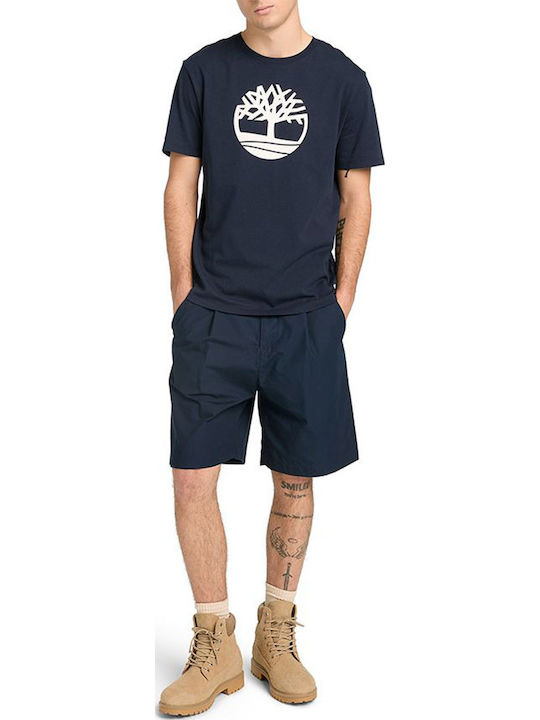 Kennebec River Tree T-Shirt Marineblau Herrenblusen