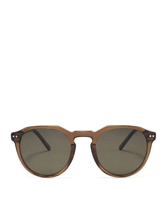 Polareye Unisex Sunglasses with Brown Frame with Polarized Lens ATR9048