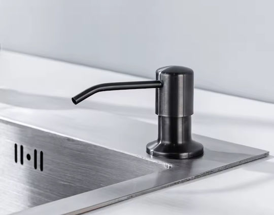 Jofel Eingebauter Dispenser für die Küche Metallisch Schwarz