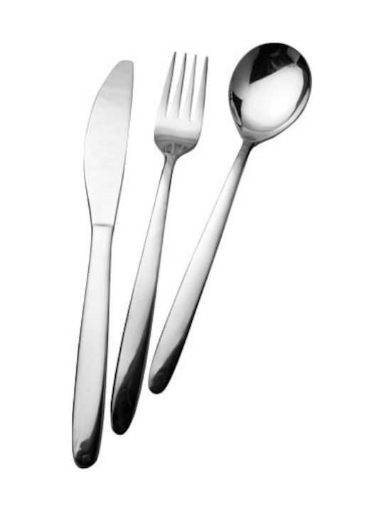 Raki Set Furculițe Fructe/Desert Inox Argintii 6 Bucăți