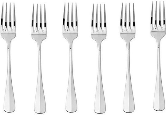 Raki Set Gabeln Für Tisch Inox Silber 6Stücke Raki Set Gabeln Für Tisch Inox Silber 6Stücke
