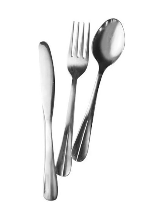 Raki Set Furculițe Alimentare Inox Argintii 6 Bucăți
