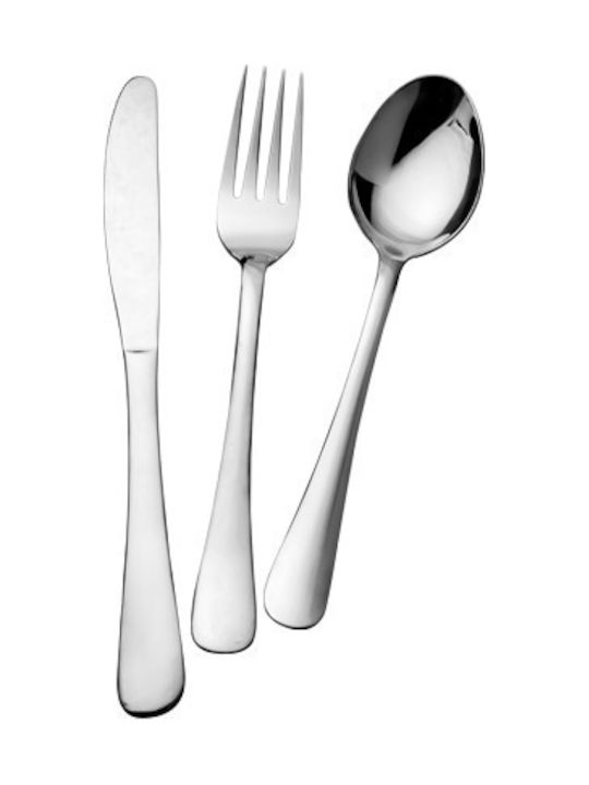 Raki Set Linguri Cafea / Ceai Inox Argintii 6 Bucăți