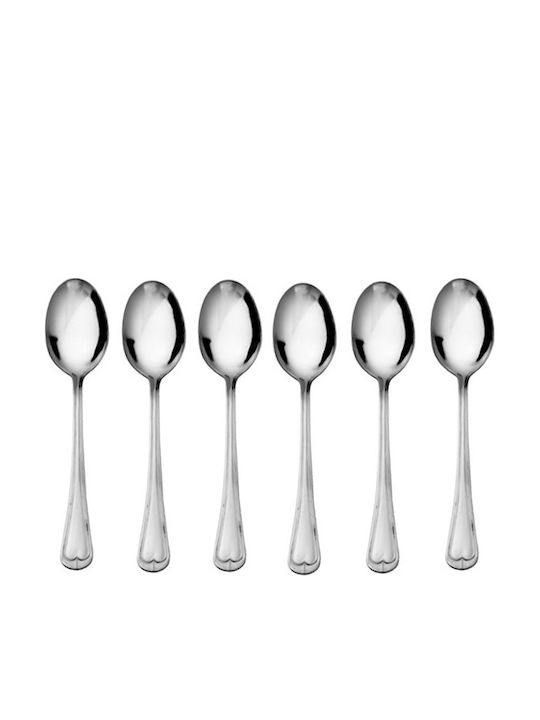 Raki Set Linguri Inox Argintii 6 Bucăți