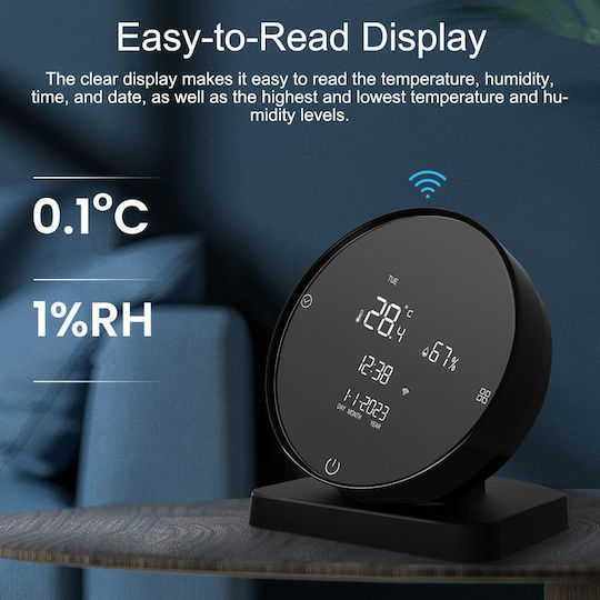 Termostat Digital de Cameră Smart cu Wi-Fi