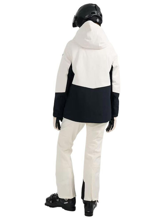4F 4FWAW25TFTRF0943-12S Women's Ski & Snowboard Soft Shell Pants White
