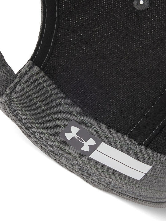 Under Armour Παιδικό Καπέλο Jockey Υφασμάτινο Blitzing Γκρι