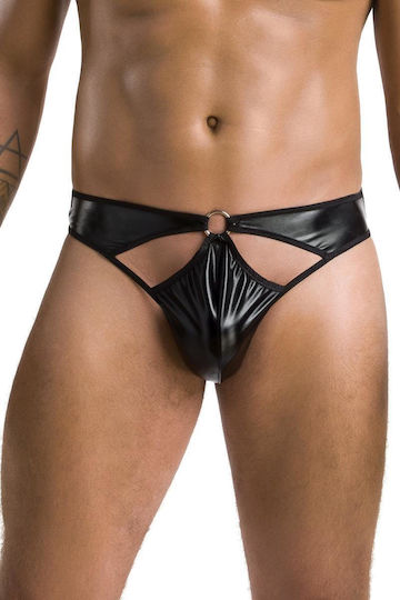 Passion Ανδρικό Sexy String Μαύρο