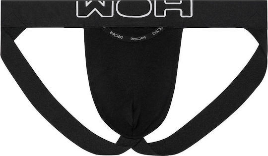 WOH Ανδρικό Εσώρουχο Jockstrap Μαύρο