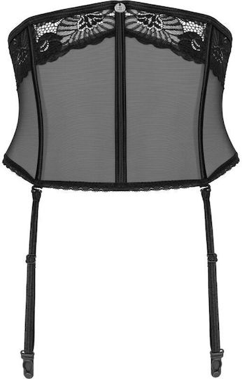 Obsessive Serena Love Strumpfbänder mit Spitze Garter Belt Schwarz