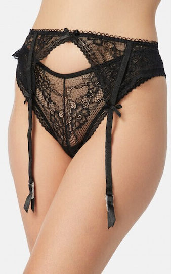 Minerva Garters with Black Lace