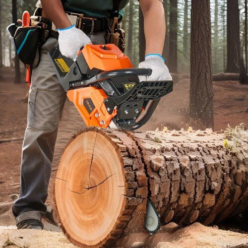 Vevor Gasoline Chainsaw 8.2kg with Blade 50.8cm and Easy Start