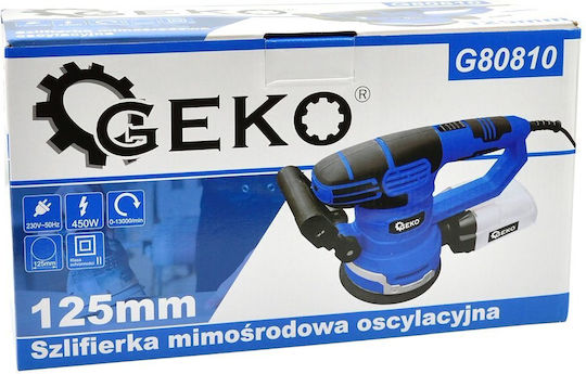 Geko G80810 Έκκεντρο Τριβείο 450W με Σύστημα Αναρρόφησης