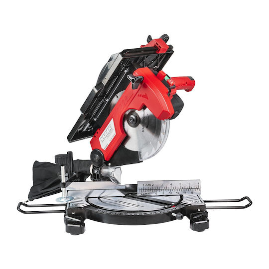 Raider RD-MS10 Miter Säge Kombination mit Leistung 1200W & Sägeblattdurchmesser 210mm