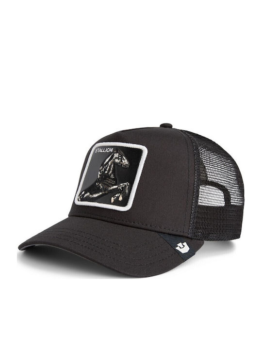 Jockey Cap Stallion Trucker Horse Black Goorin Bros