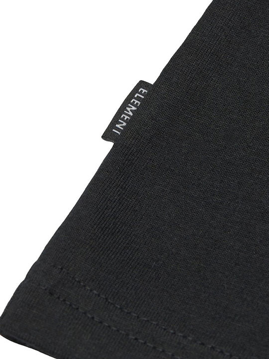 Label Pocket T-shirt Flint Black