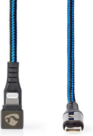 USB Type C Lightning Sync Заряден Кабел 180 1м Nedis