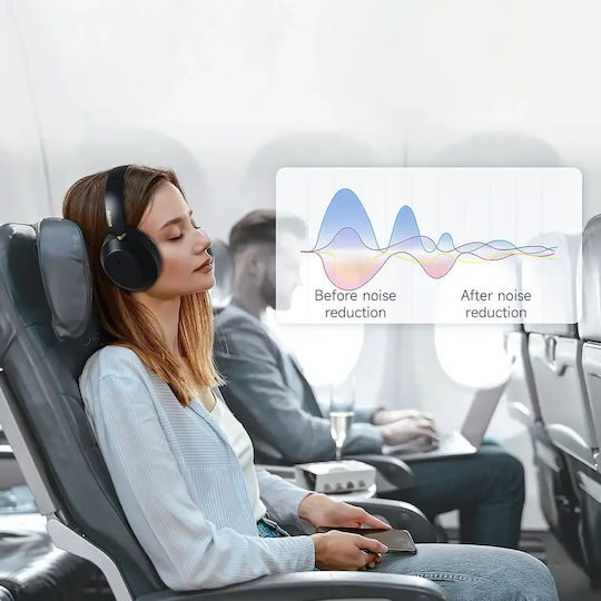 Dudao X22 Max Kabellose Bluetooth Über Ohr Kopfhörer und Quick Charge Schwarz