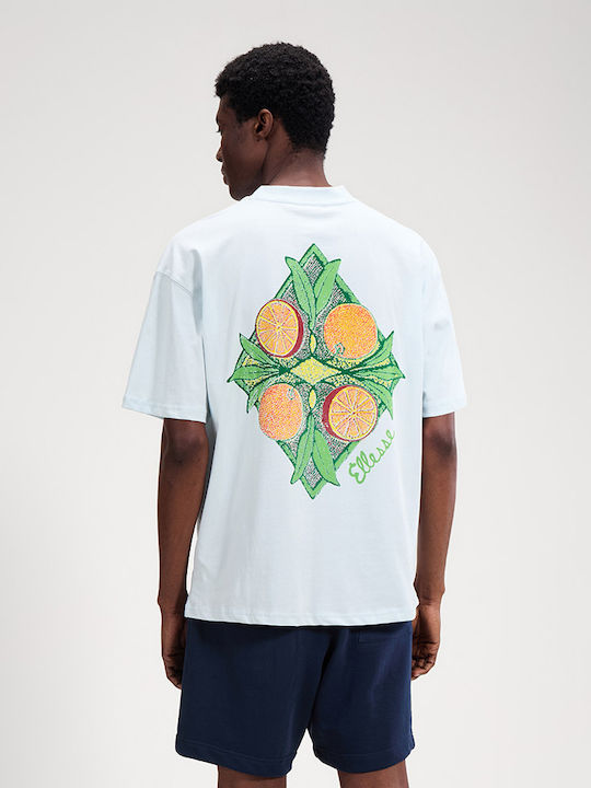 T-shirt Γαλάζιο