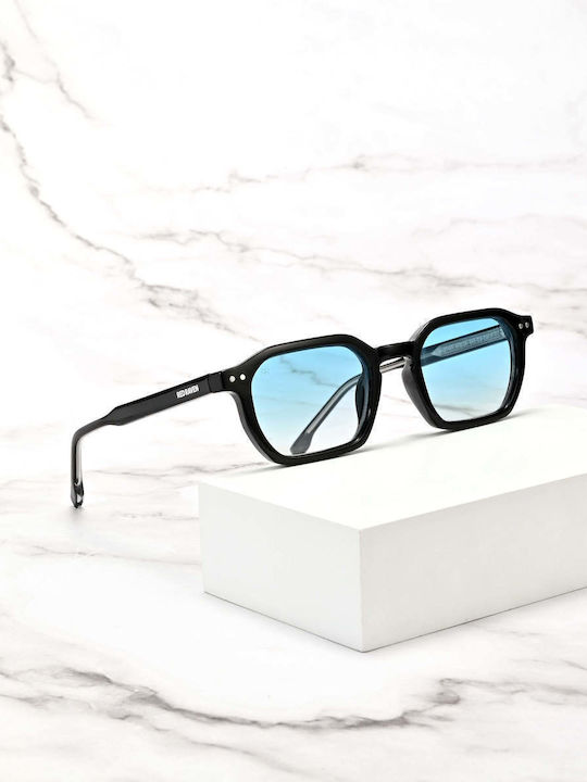 Red Raven Harper Unisex Sunglasses with Light Blue Frame and Light Blue Lens rd-000073-LIGHTBLUE-55325428580686