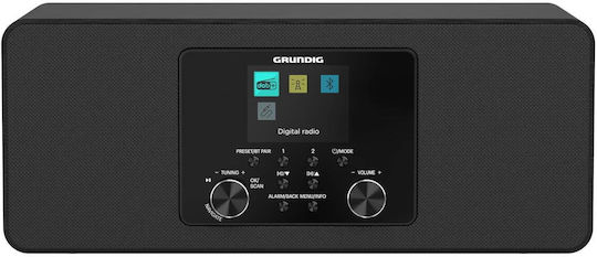 Grundig DTR 5100 Επιτραπέζιο Ραδιόφωνο Ρεύματος DAB+ με Bluetooth και USB Μαύρο