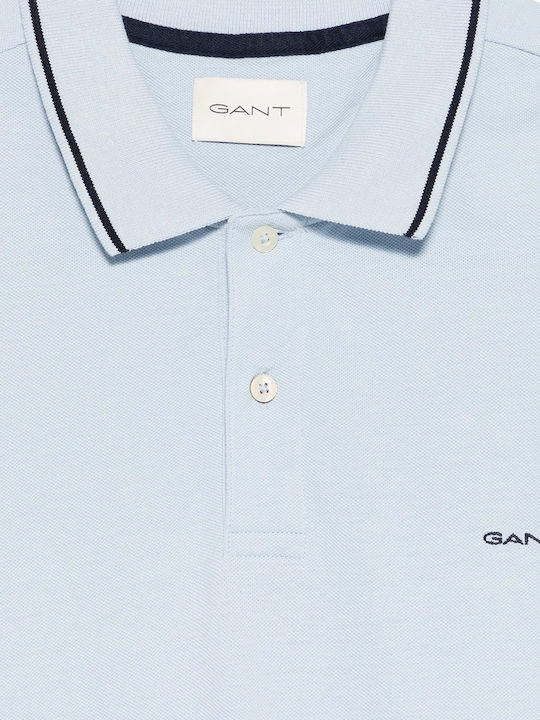 Polo Short Sleeve Blue Blouse